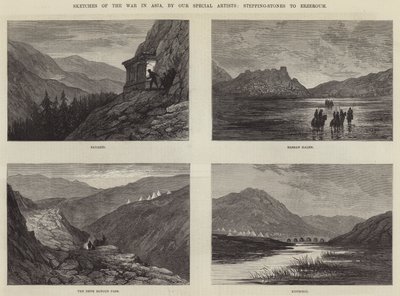 Schizzi della Guerra in Asia da John Gilbert